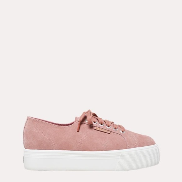 superga pink suede
